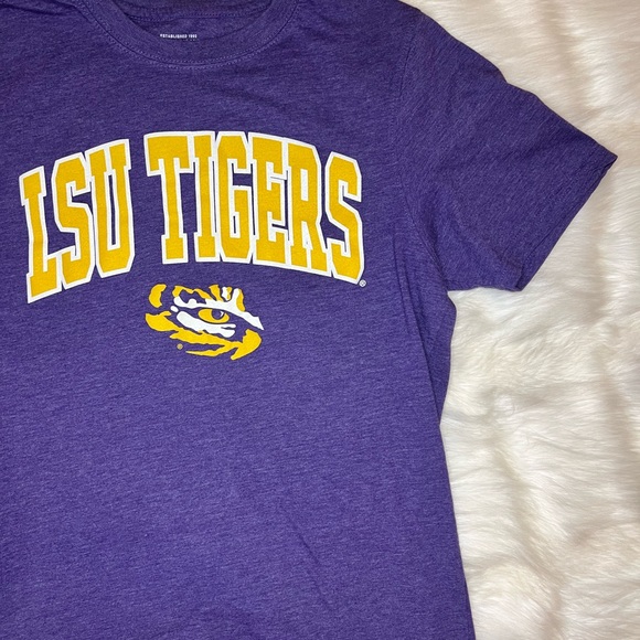 Established 1992 | LSU Tigers Cotton Tshirt Small - Picture 3 of 7
